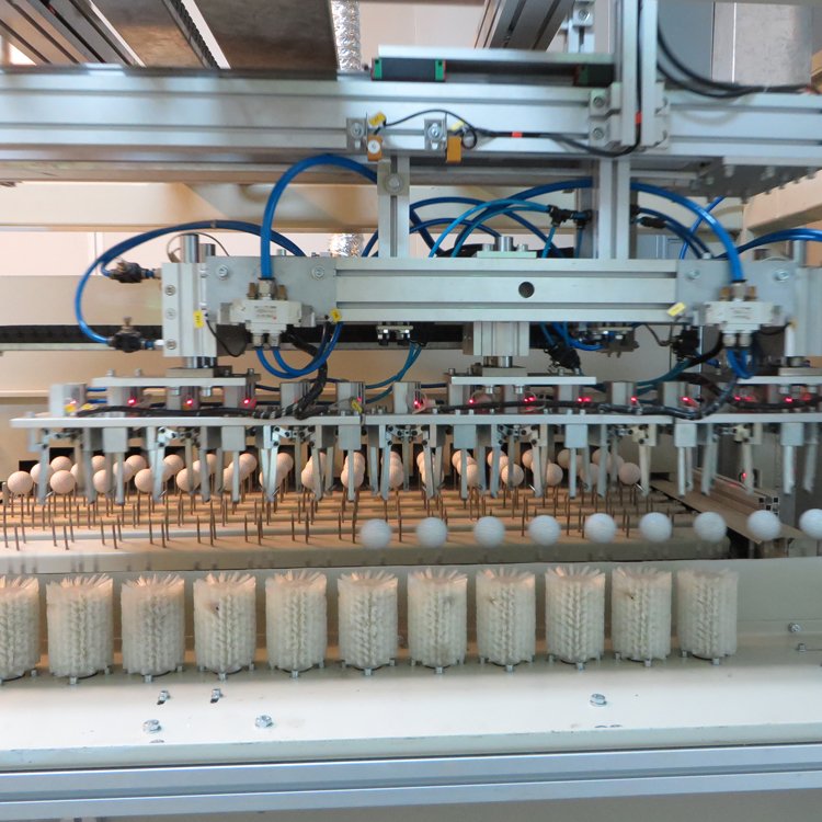 Golf Ball Surface Finishing Equipment Line Precision Spray Painting Production Line