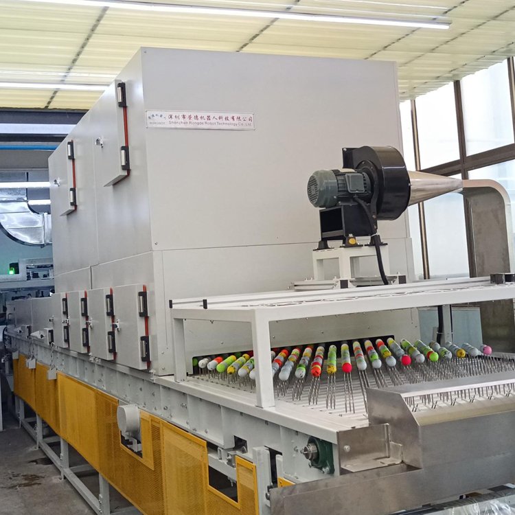 Golf Ball Surface Finishing Equipment Line Precision Spray Painting Production Line