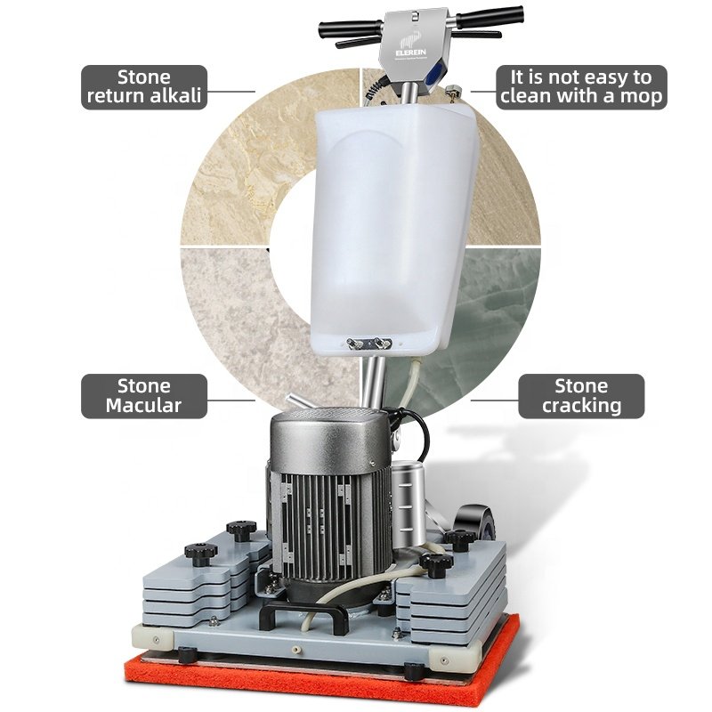 New Floor Scraper Epoxy Coating Removing Renovation Stone Depth Machine Vibration Plate with Aggravating Iron and Other Parts