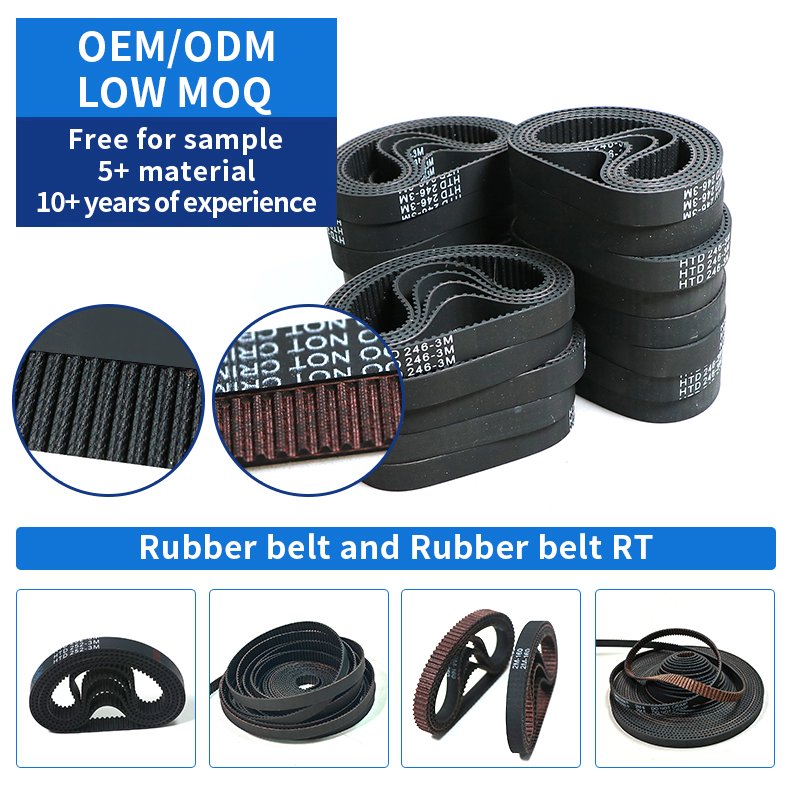 Strong quality HTD 3M 5M 8M S3M S5M S8M Rubber synchronous belt timing belt for conveyor