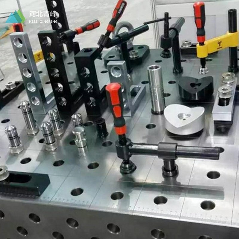 Intelligent D28 D16 Cast Steel Welding Table Soldering Iron Station With Fixtures Clamping System Jigs Accessories