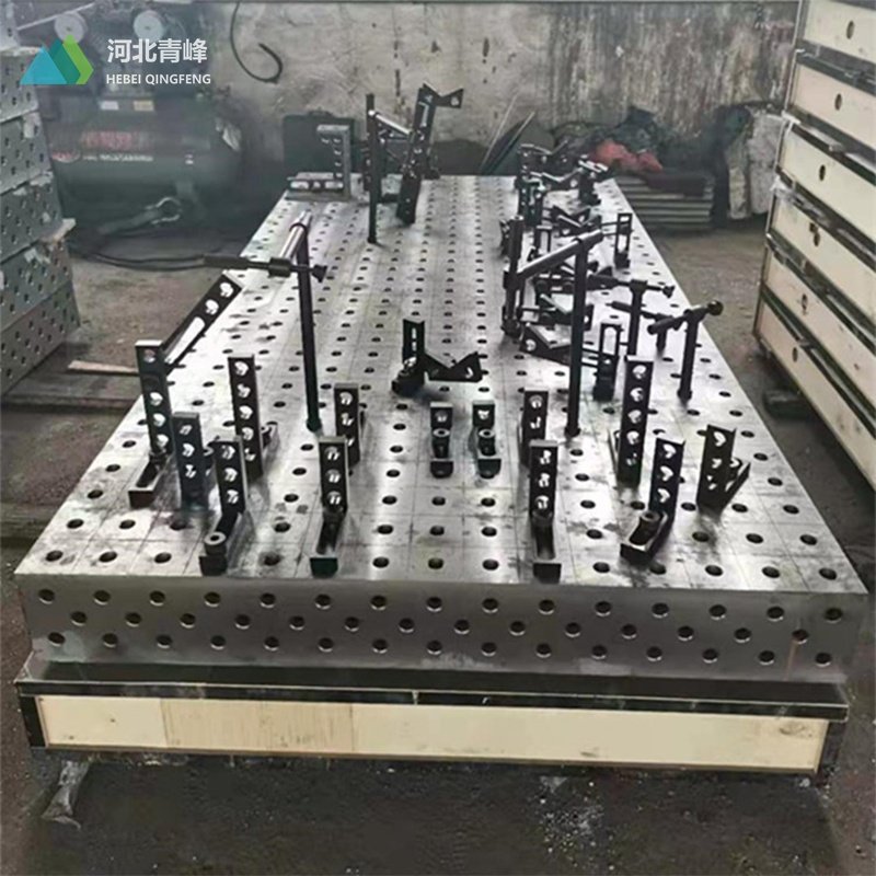 Intelligent D28 D16 Cast Steel Welding Table Soldering Iron Station With Fixtures Clamping System Jigs Accessories