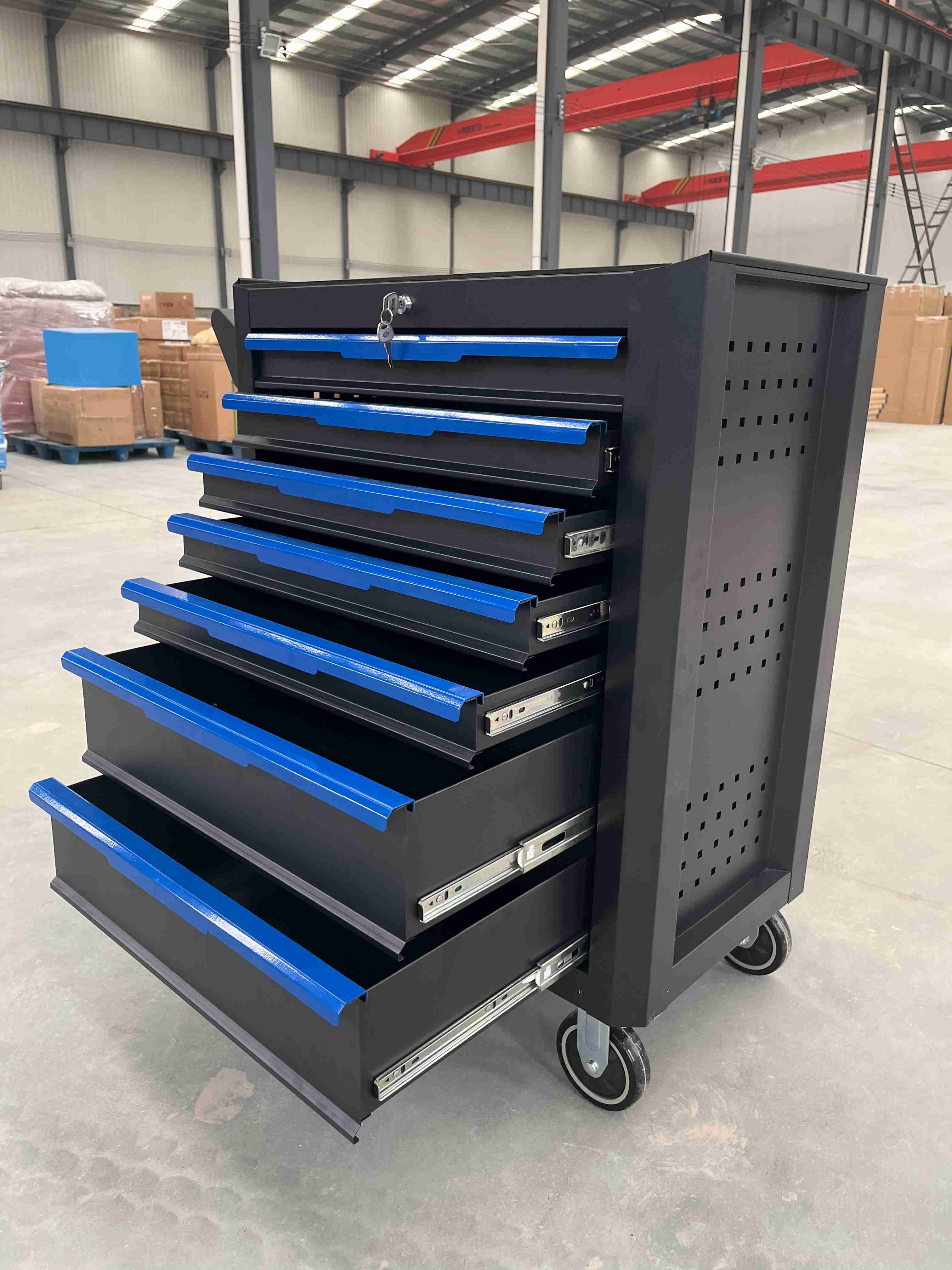 High Quality Service Multifunctional Auto Repair Tool Set Anti-Oxidation Multi-Layer Mobile Tool Cart
