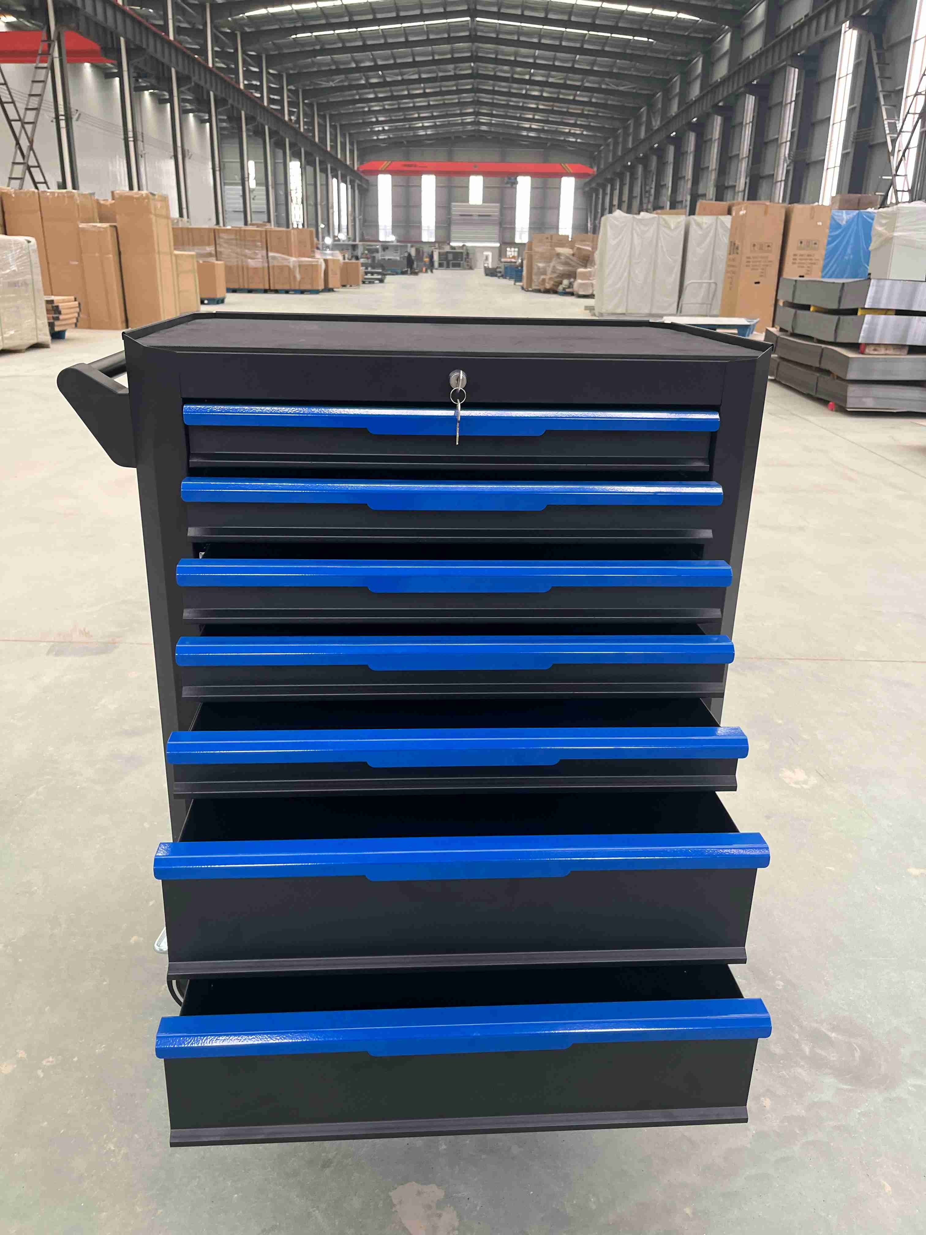 High Quality Service Multifunctional Auto Repair Tool Set Anti-Oxidation Multi-Layer Mobile Tool Cart