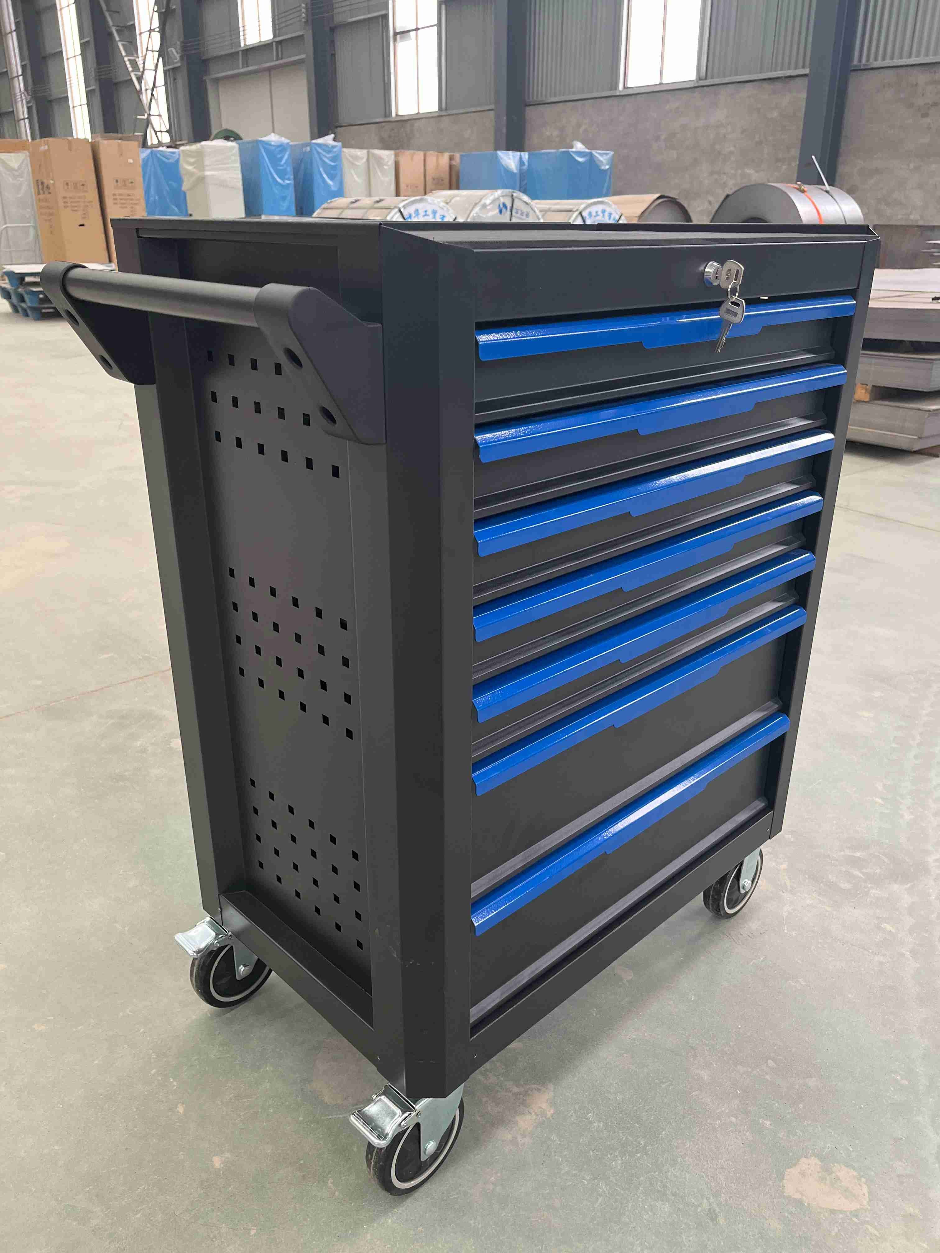 High Quality Service Multifunctional Auto Repair Tool Set Anti-Oxidation Multi-Layer Mobile Tool Cart