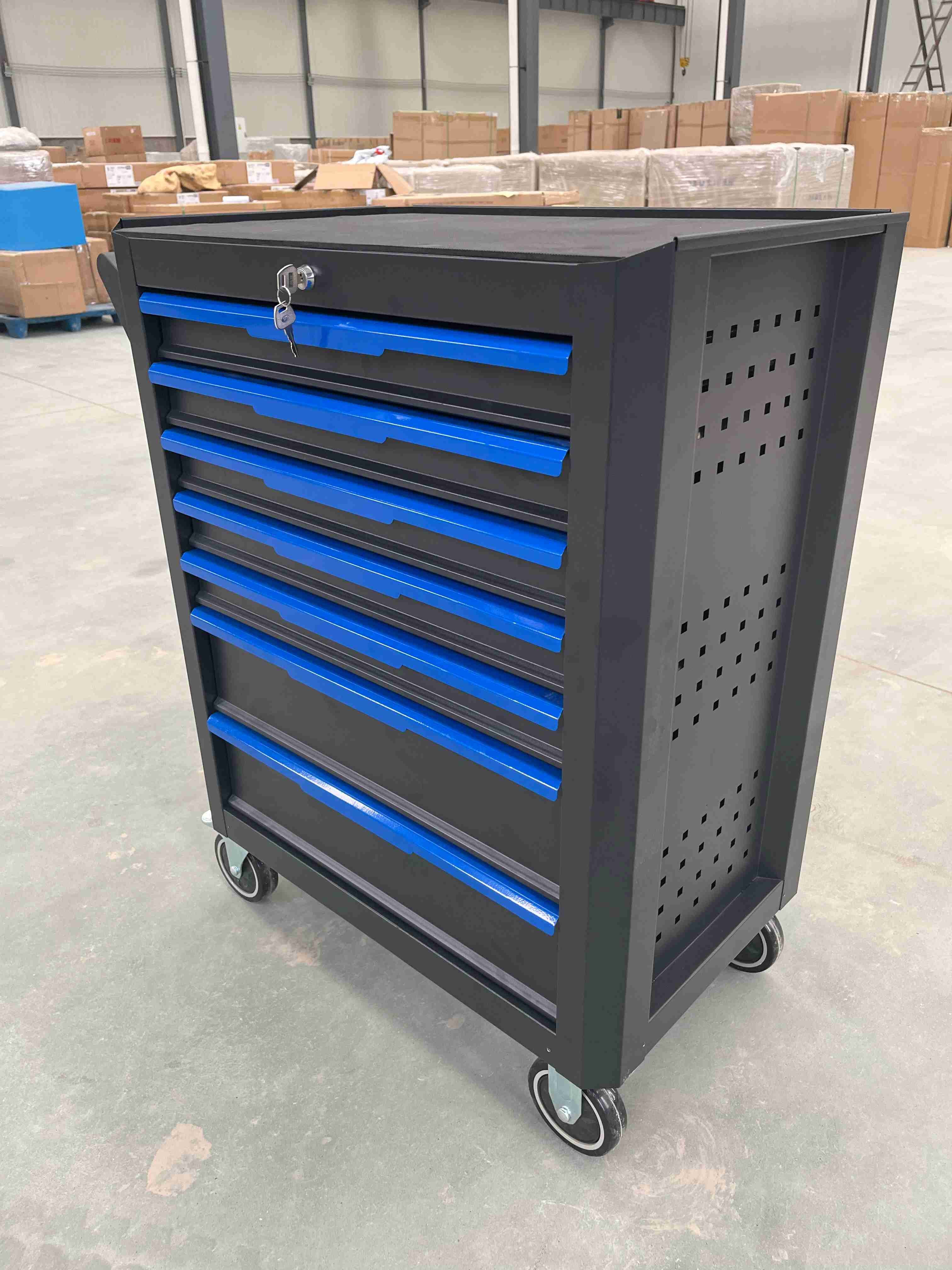 High Quality Service Multifunctional Auto Repair Tool Set Anti-Oxidation Multi-Layer Mobile Tool Cart