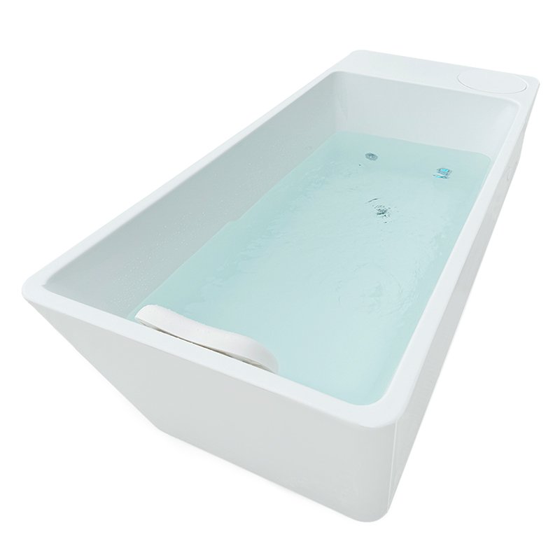 Cold Plunge Tub All in One Luxury Acrylic Ice Bath Tub Ozone Disinfection System With 1 Hp Water Chiller