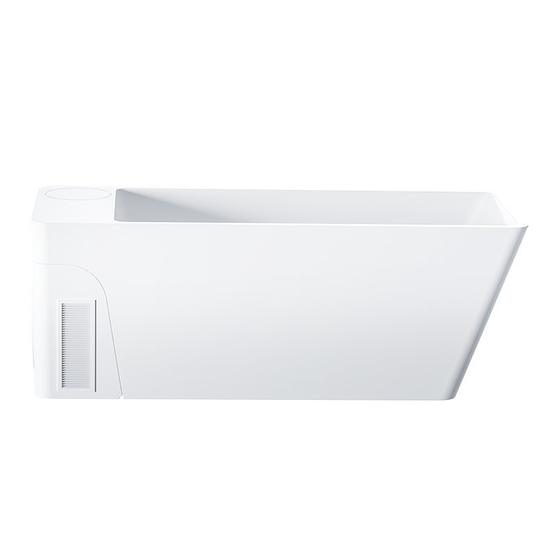 Cold Plunge Tub All in One Luxury Acrylic Ice Bath Tub Ozone Disinfection System With 1 Hp Water Chiller