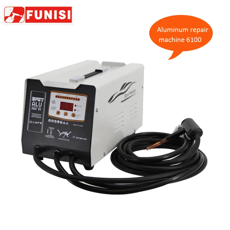 FUNISI F90E 6100 Dent Puller for Aluminum Iron Repair Dent Puller Machine for Car Body Repair