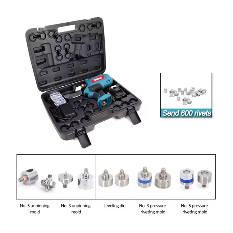 Aluminum Self Piercing Riveting Gun Tool Kit for Aluminum Car Body Repair ARVG18