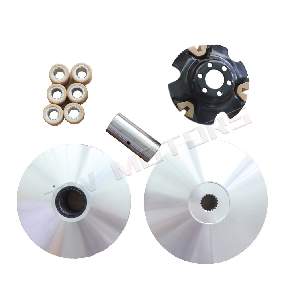 Motorcycle Engine Parts Drive Belt Pulley Drive Driven Wheel Drive Disc Clutch