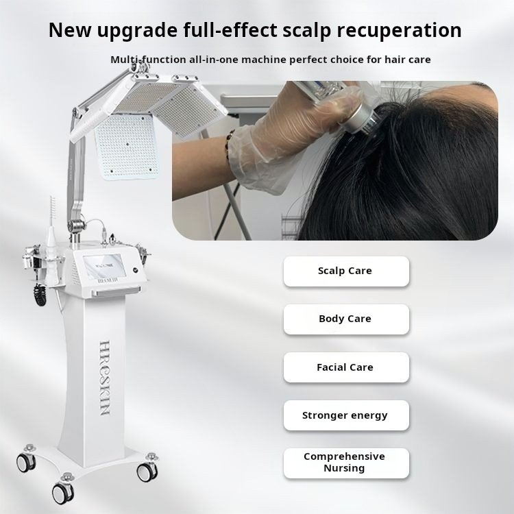 LED Phototherapy Hair Growth Machine PDT Scalp Care and Repair Device