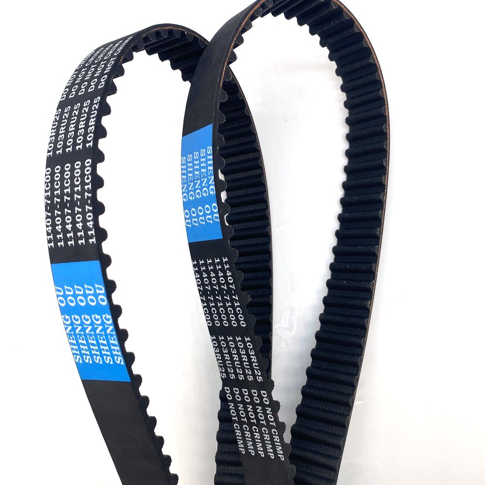CR HNBR power transmission parts auto timing belt for car