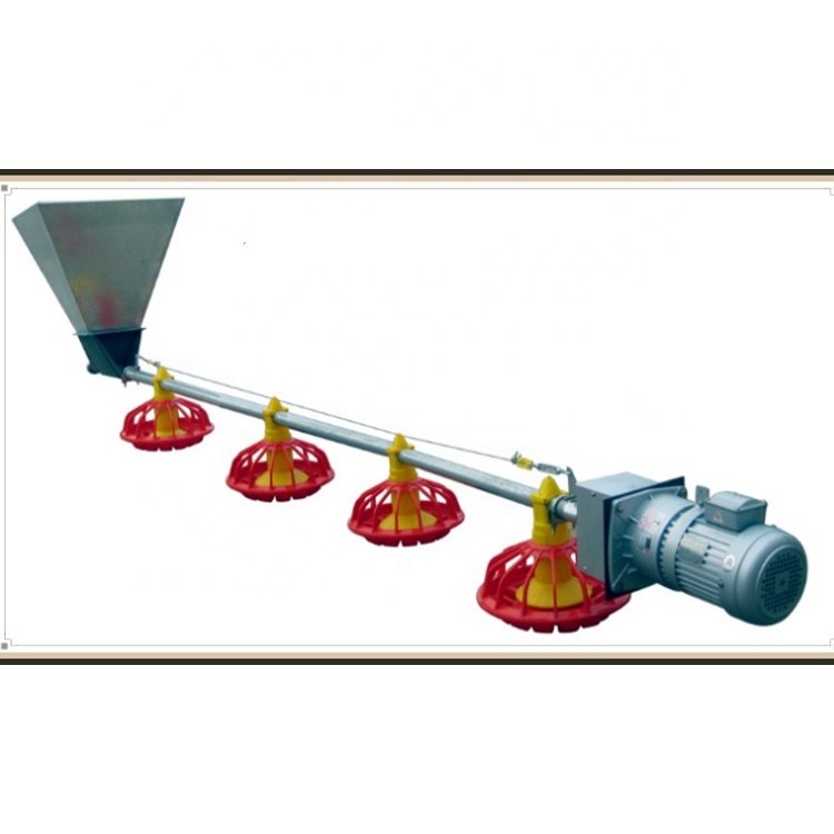 Auto Pan Feeder for Chicken Poultry Feeding Line Chicken House Automatic Farms PP Material BM-14/16 Carton Box CE Provided 2.3