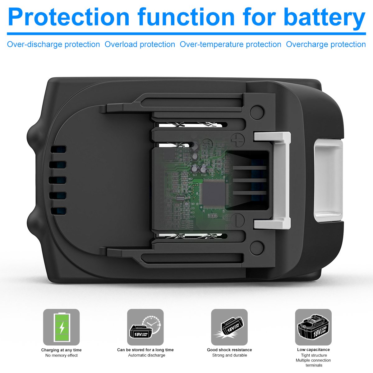 Customizable cordless tool for makita Power Tool Battery Chainsaw For Garden Pruning Wood Cutting Professional power Tool Set