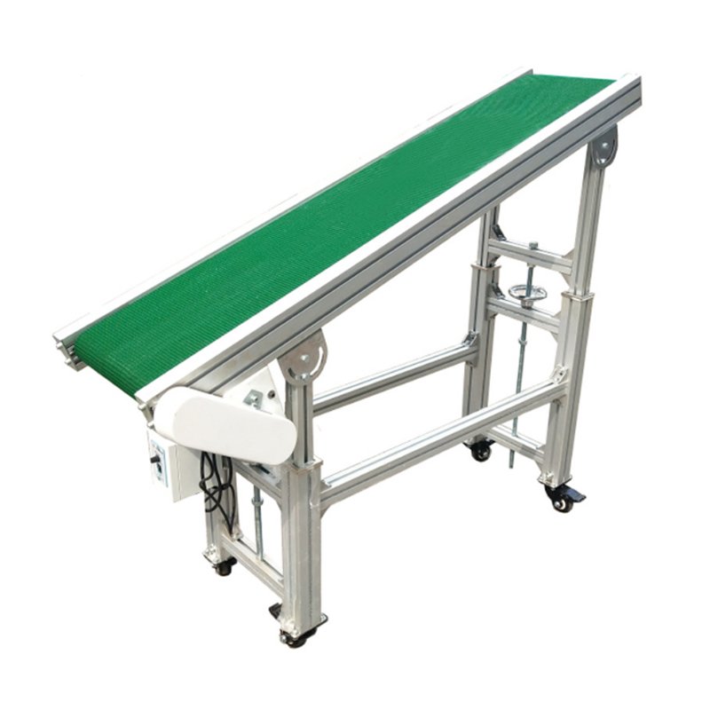 Adjustable speed conveyor belt automatic industrial transmission belt conveyor belt food grade conveyor