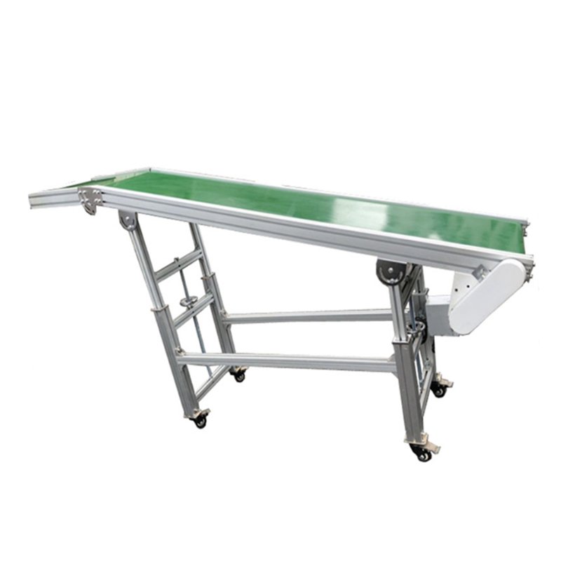 Adjustable speed conveyor belt automatic industrial transmission belt conveyor belt food grade conveyor