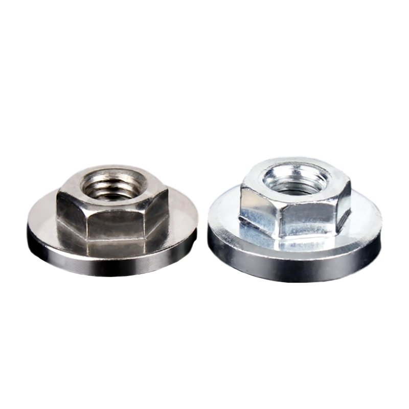 M10 Screw Thread Stainless Steel Nuts Replacement Angle Grinder Nuts For 100 Type Angle Grinder Power Tool Accessories