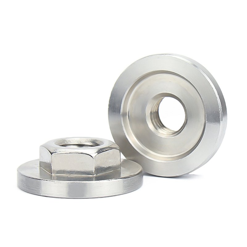 M10 Screw Thread Stainless Steel Nuts Replacement Angle Grinder Nuts For 100 Type Angle Grinder Power Tool Accessories