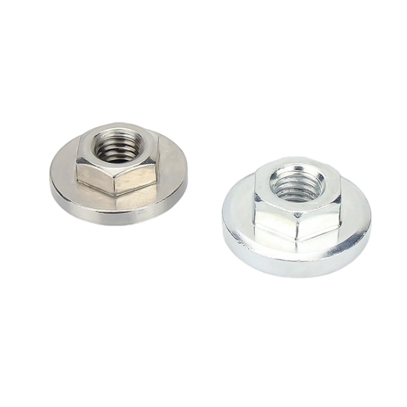 M10 Screw Thread Stainless Steel Nuts Replacement Angle Grinder Nuts For 100 Type Angle Grinder Power Tool Accessories