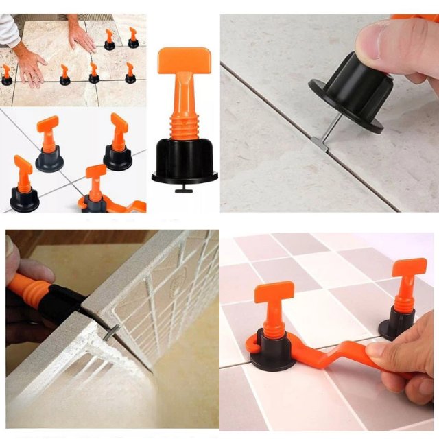 Innovative Reusable Steel Plastic Tile Tool Level System Customized Packaging Fast Delivery Reasonable Price Vietnam