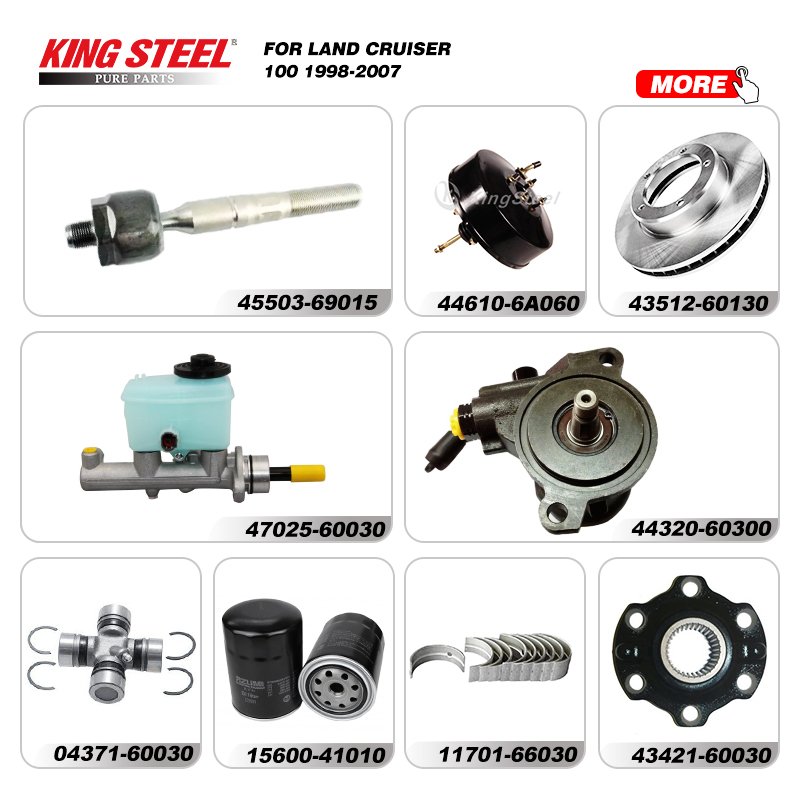 KINGSTEEL Engine Chassis Electrical Body Aftermarket OEM Car Spare Parts Auto Parts For TOYOTA LAND CRUISER 100 1FZFE FZJ10 1998