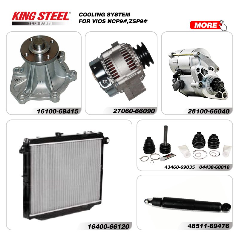 KINGSTEEL Engine Chassis Electrical Body Aftermarket OEM Car Spare Parts Auto Parts For TOYOTA LAND CRUISER 100 1FZFE FZJ10 1998
