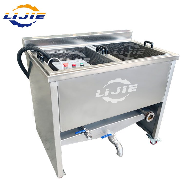 Semi Automatic Frozen French Fries Production Line Small Capacity