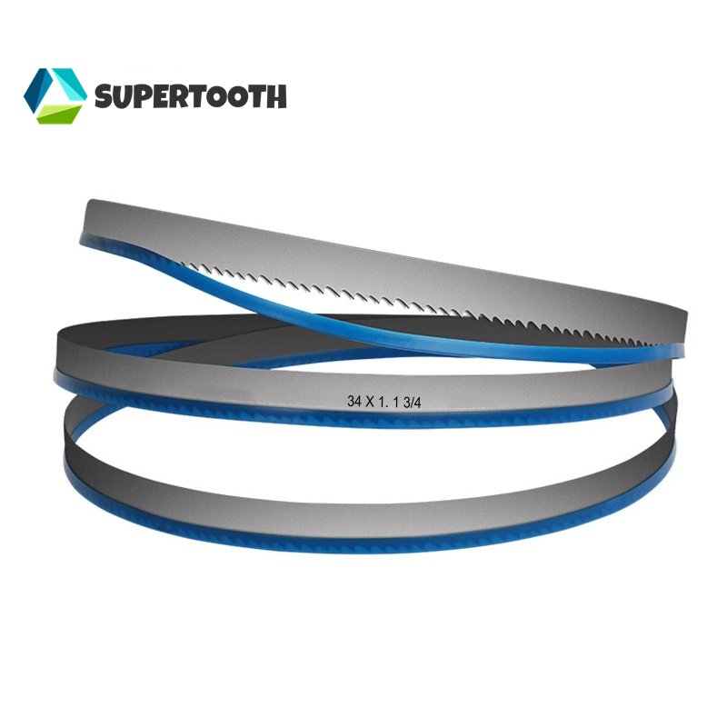 Durable Quality Bimetal Bandsaw Blade Metalworking Industrial OEM Customizable-Hot Press Laser Welded Saw Machine Cutting Tool