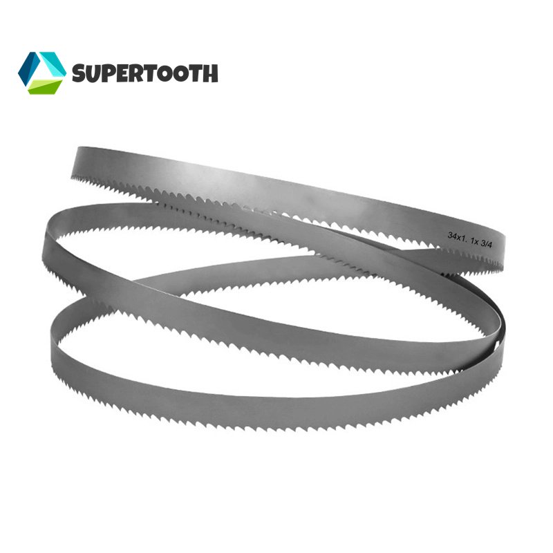 Durable Quality Bimetal Bandsaw Blade Metalworking Industrial OEM Customizable-Hot Press Laser Welded Saw Machine Cutting Tool