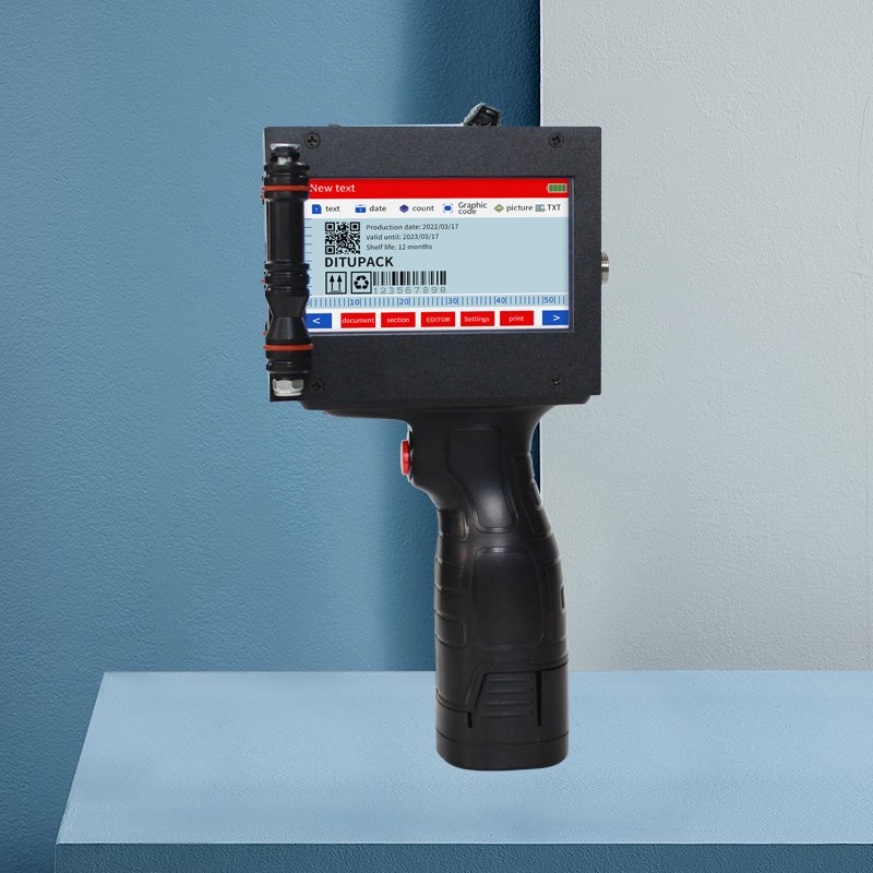 Y254X Smart Coding Machines Handheld & Auto 25.4mm Markers for Dates Barcodes & QR Codes on Compact/Line Production