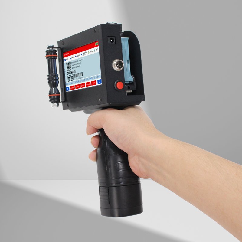 Y254X Smart Coding Machines Handheld & Auto 25.4mm Markers for Dates Barcodes & QR Codes on Compact/Line Production