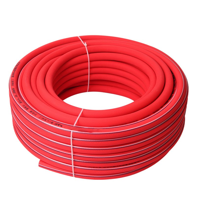 Manufacturer Produces High Quality 6mm Red and Blue Oxygen Acetylene Dual Welding Gas Working Pressure 20bar PVC Hose