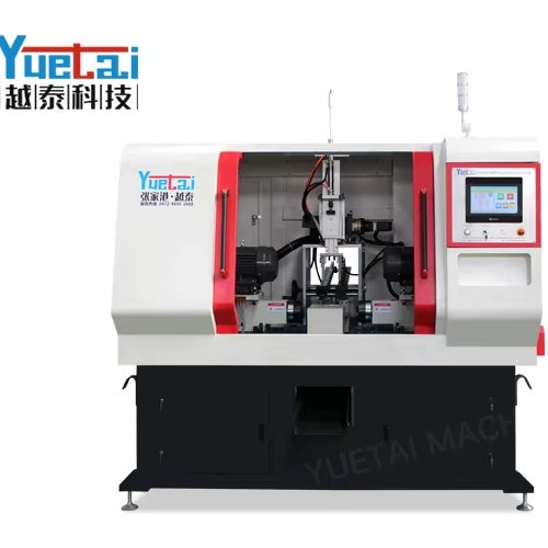 YT-50CNC original manufacturer provide metal round tube round bar two head tube pipe cnc chamfering machine
