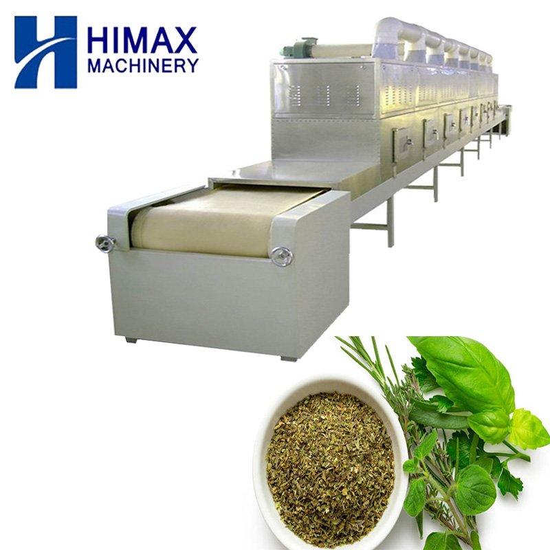Fully automatic tunnel type industrial microwave dryer for drying tea leaves integrated industry and trade manufacturer