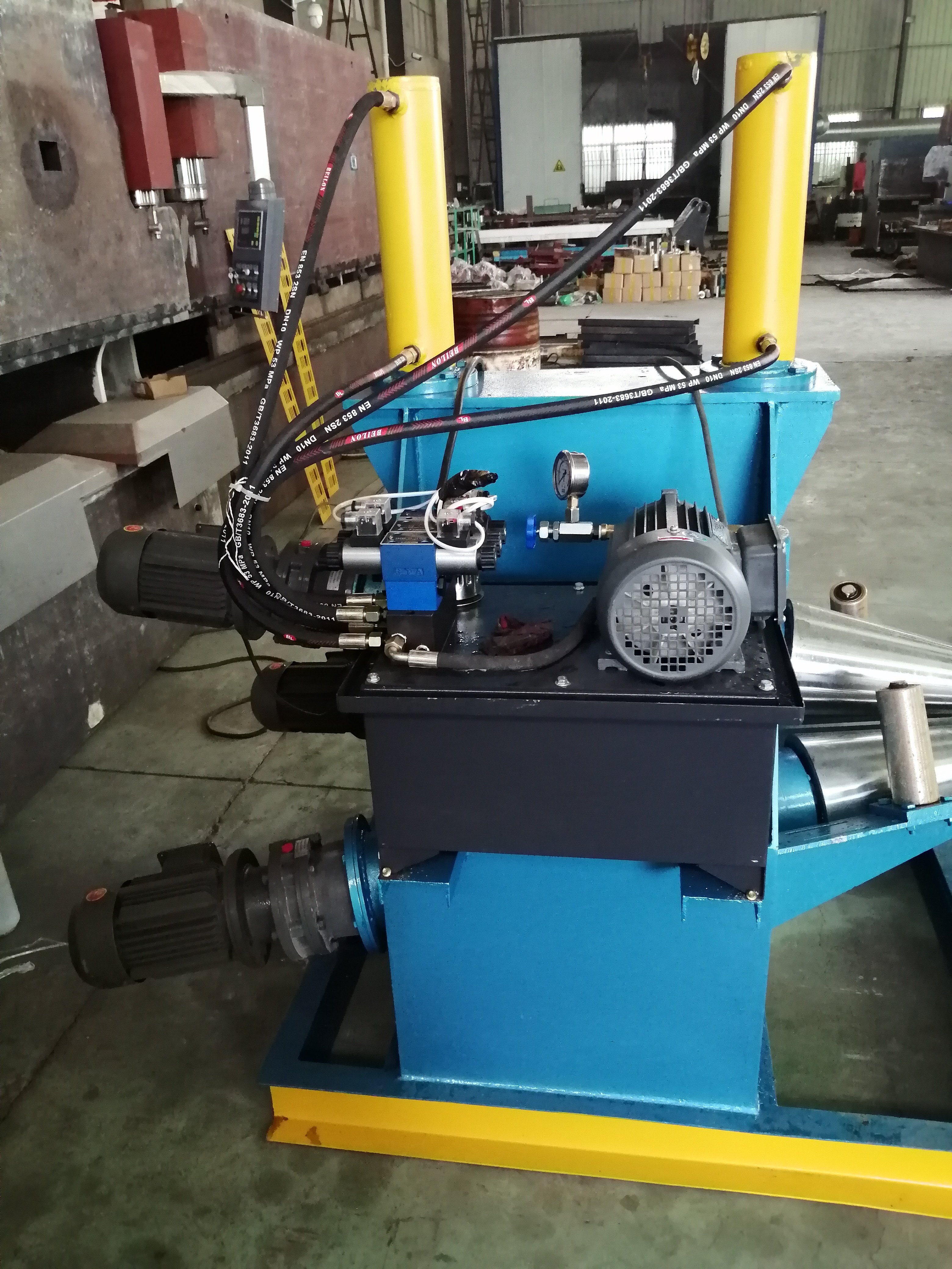 Automatic Hot Sale Conical Plate Rolling Device Conical Plate Rolling Equipment Hydraulic Cone Rolling Machine