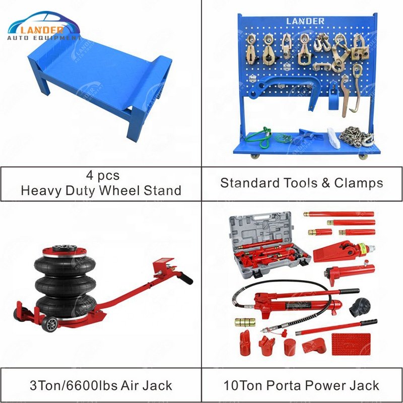 Hot Sale Low Price 10Ton Movable Car Body Repair Pulling Machine