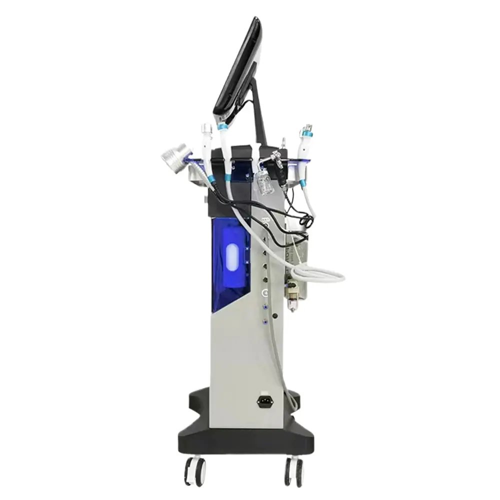 Professional H2o2 Hydrafacy Facial 14 in 1 Multifunctional Skin Treatment Anti Aging Machine