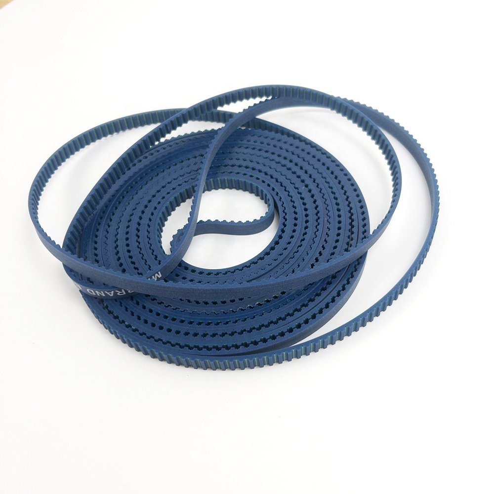 Factory standard PU timing belt blue color model TT5 timing belt for circular knitting textile machines