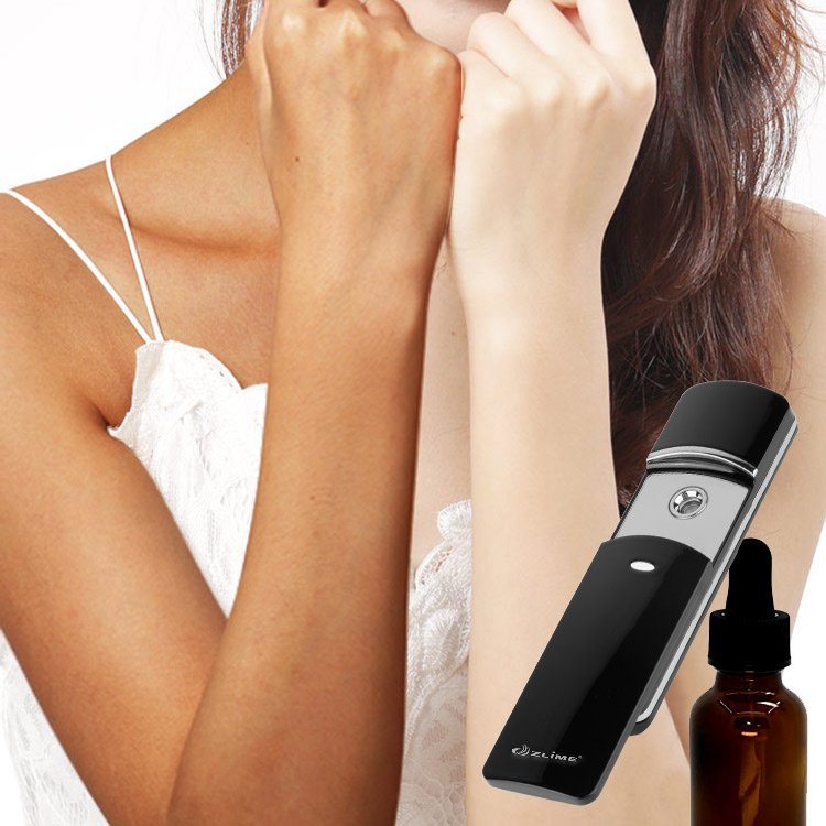 Nano Mist Sprayer Electric Handy Little Nano Mister with Fine Mist Portable Face Mister for Lashes Daily Make up Mini Face