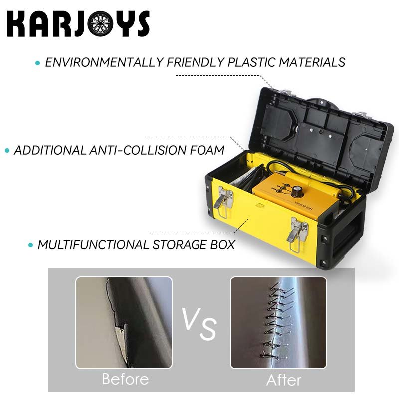 Portable Hot Stapler Plastic Welding Machine Car Bumper Repair Kit