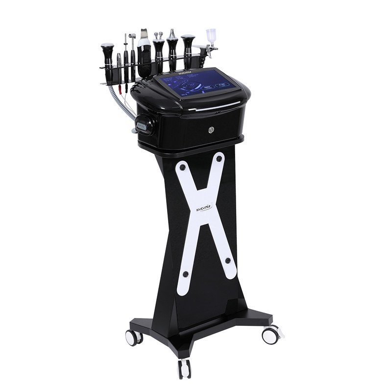 9 in 1 Microdermabrasion Water Mesotherapy Oxygen Jet Comprehensive Skin Management Device Skin Rejuvenation Equipment