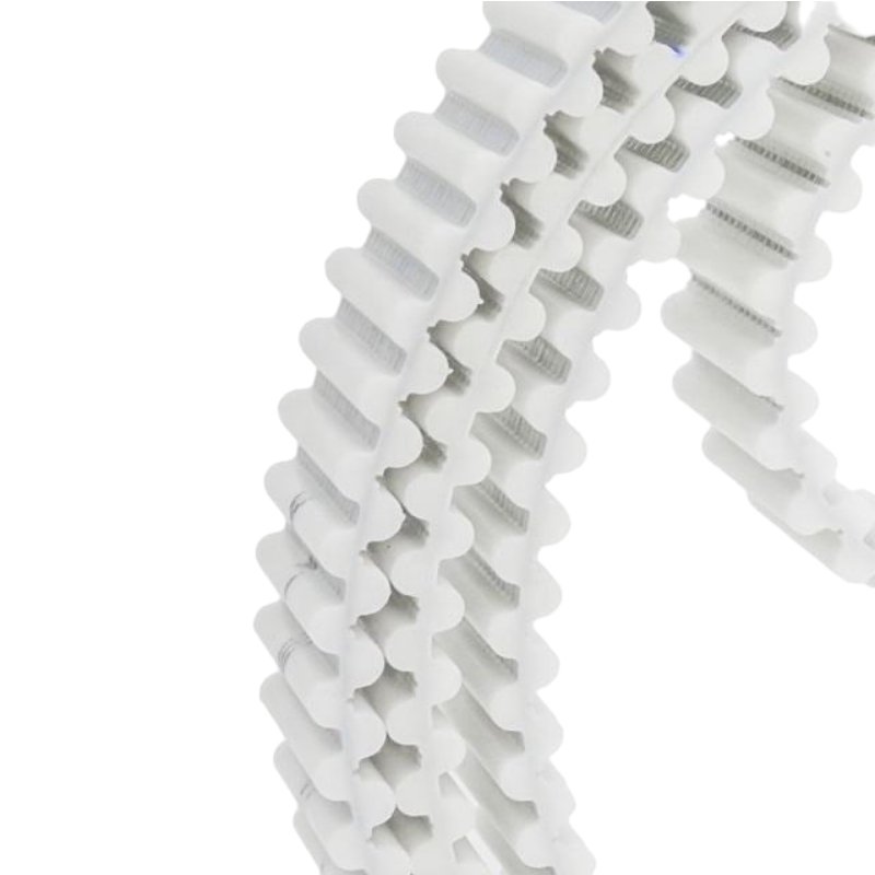 Bando Megadyne White Continental Polyurethane Double Sided Tooth High Torque Drive 8M PU Endless Timing Belt