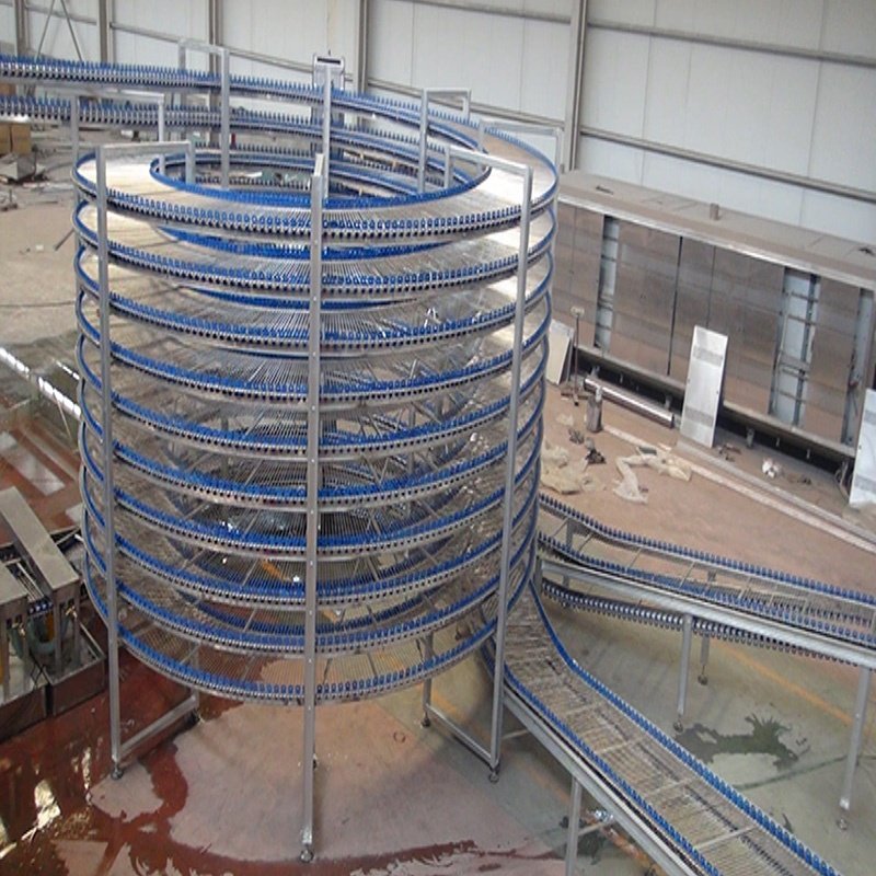 Factory Sale Multifunctional Food Industry Dryer Bakery Bread Baking Freezing Spiral ConveyorTower