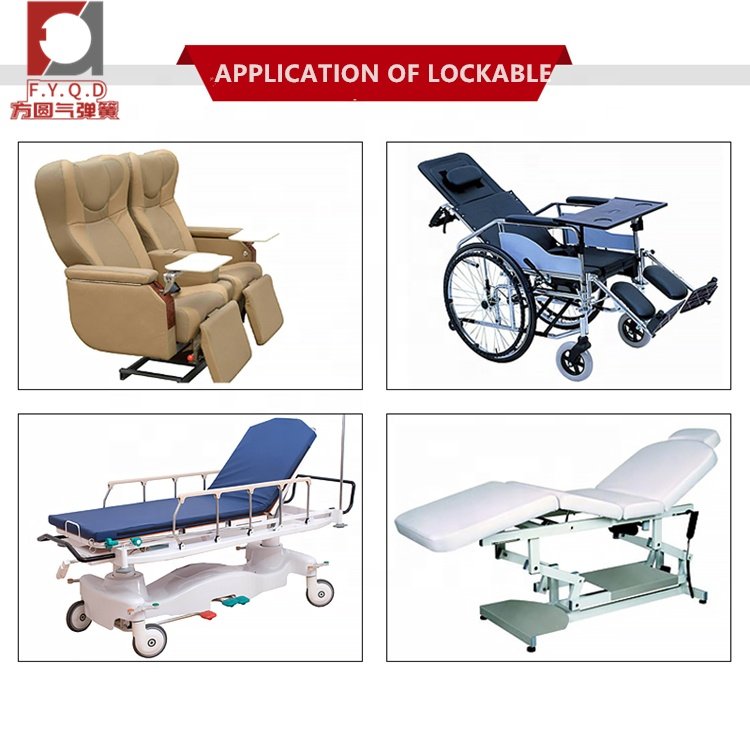 lockable gas spring for Bus seat Adjustment