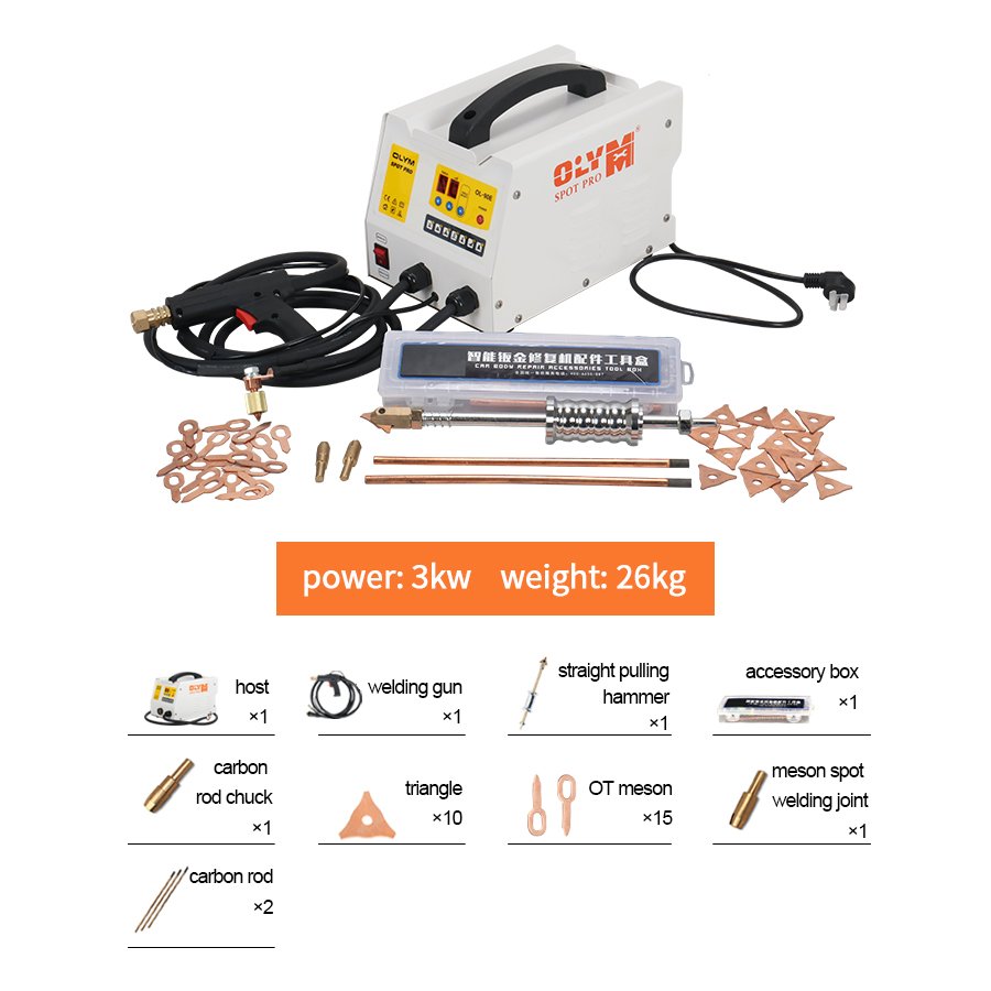 Manufacturer Factory OEM High Quality Steel Car Body Repair Spotter with Meson Welding Pulling Function