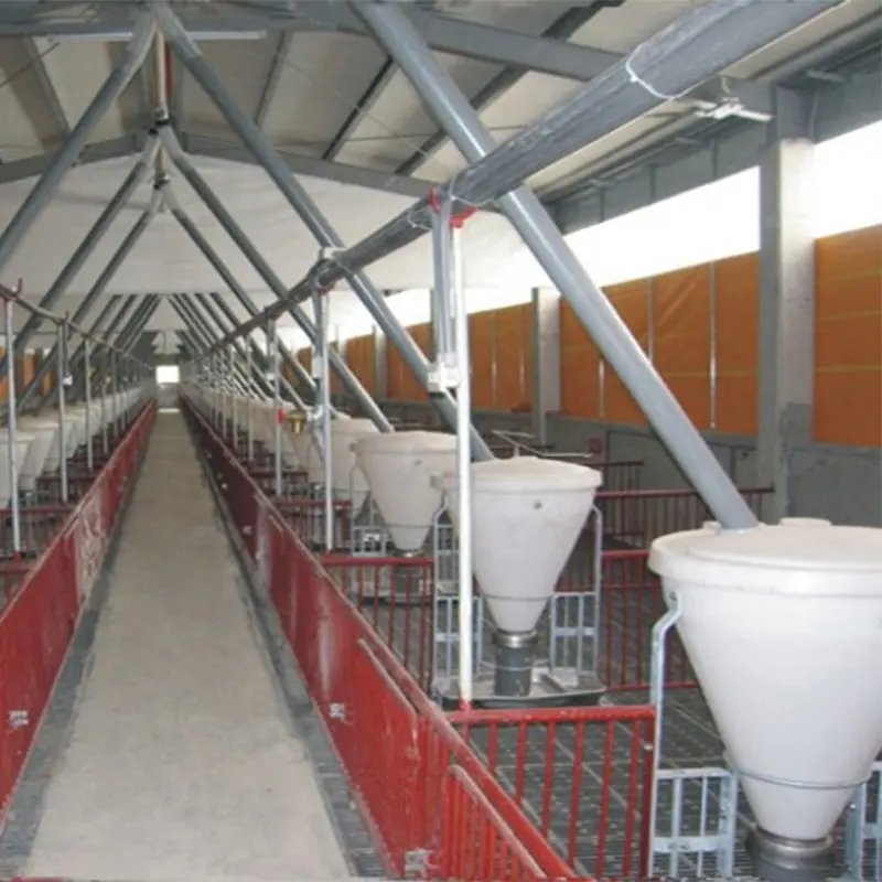 Feed Trough Automatic Dry Wet Animal Feeding Trough Fattening Pig Feeder