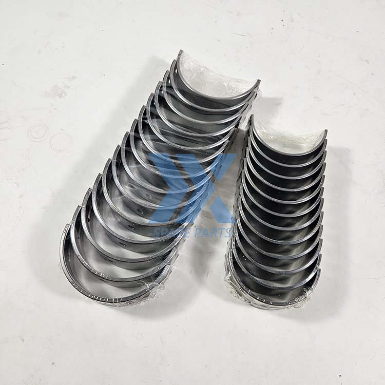 Main bearing 0.25mm oversize 81500010046 with con rod bearing 612600030033 for Sinotruk HOWO WD615 engine parts