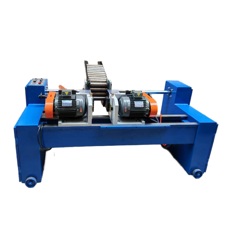 China manufacturer low price automatic double head bar end full automatic double head chamfering machine