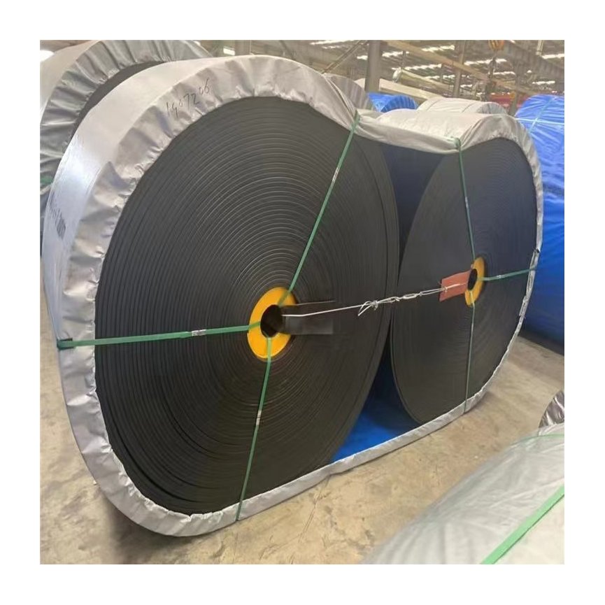 Mining Transport Heat Resistant 500mm-2200mm Wire Rope steel Wire Rope ST1000 Rubber Conveyor Belt